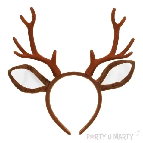 xx opaska rogi jelonka z uszami 26x28 5cm mix