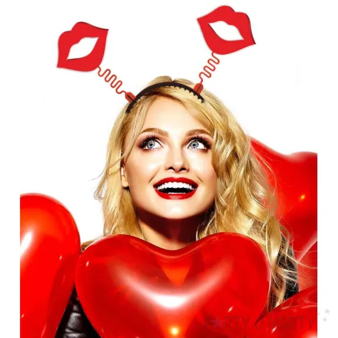 xx opaska walentynki usta czerw