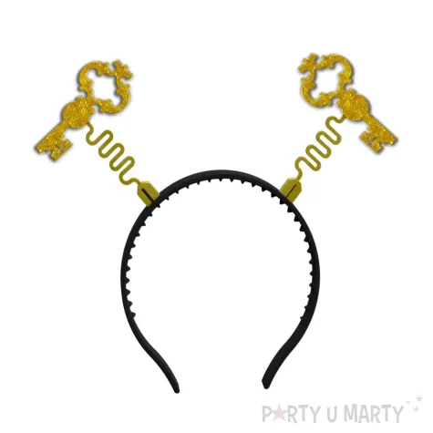 xx opaski andrzejki klucz zloty brokat akryl