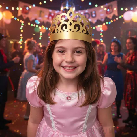 xx opaski papierowe tiara delux zloty