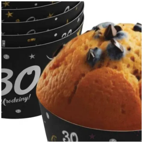 xx oslonki na muffinki glamour birthday 30