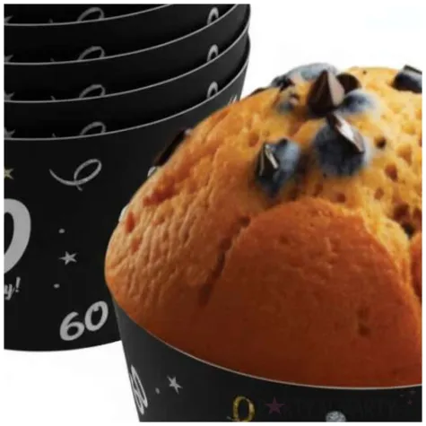 xx oslonki na muffinki glamour birthday 60