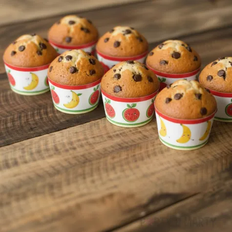 xx oslonki na muffinki owoce