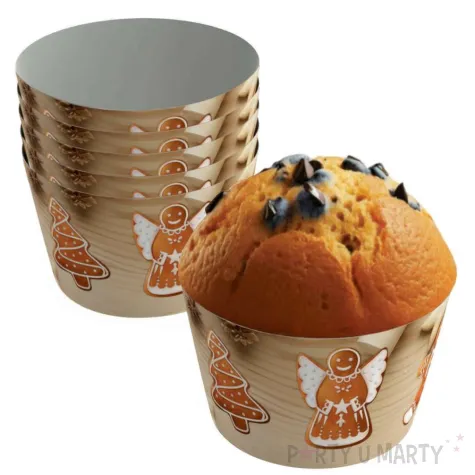 xx oslonki na muffinki piernikowy czar 4 szt