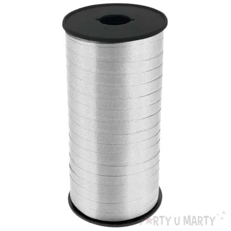 xx pak tasiemka wstazka lustrzana srebrna 100y 92 m