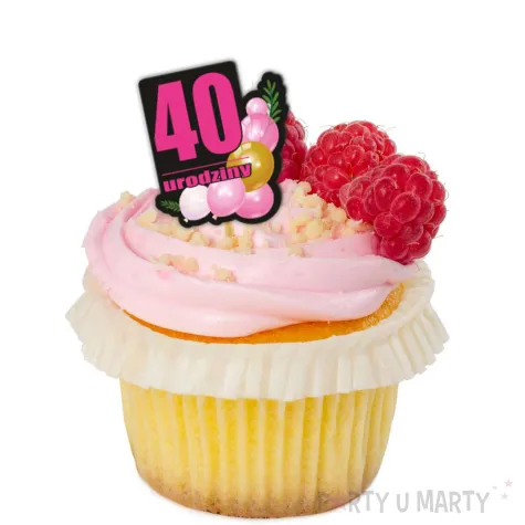 xx pikery 40 urodziny roz baloniki