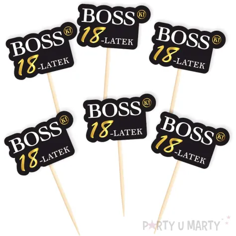 xx pikery bosski 18 latek 6 szt