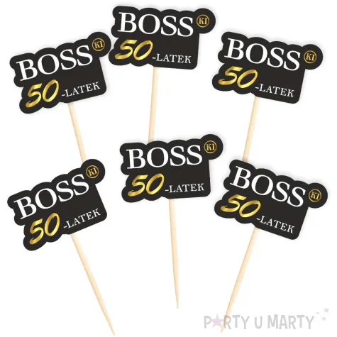 xx pikery bosski 50 latek 6 szt