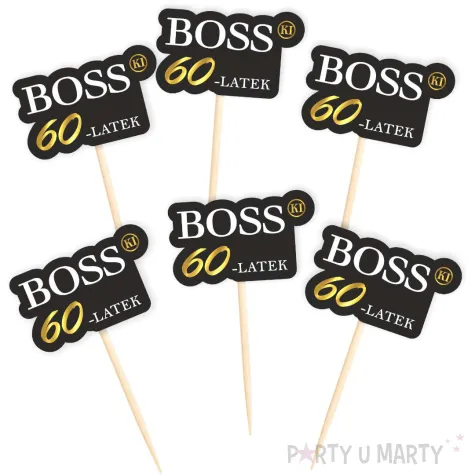 xx pikery bosski 60 latek 6 szt
