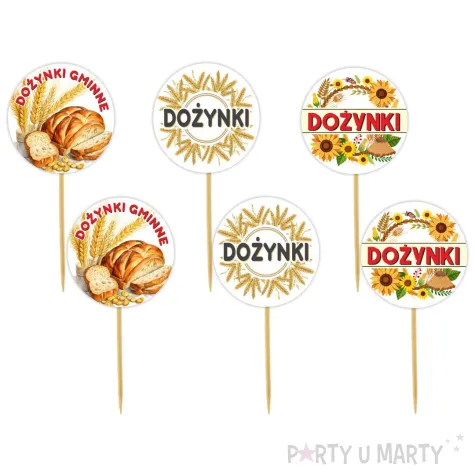 xx pikery dozynki chleb i zboza x6