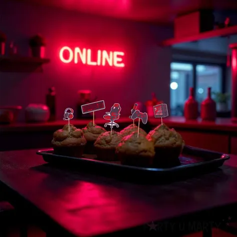 xx pikery gracza online czarno czerwone