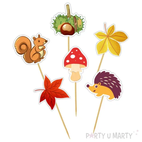 xx pikery jesien mix 6szt