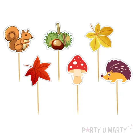 xx pikery jesien mix 6szt