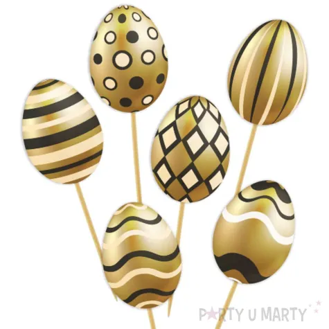 xx pikery wielkanoc pisanki glamour x6