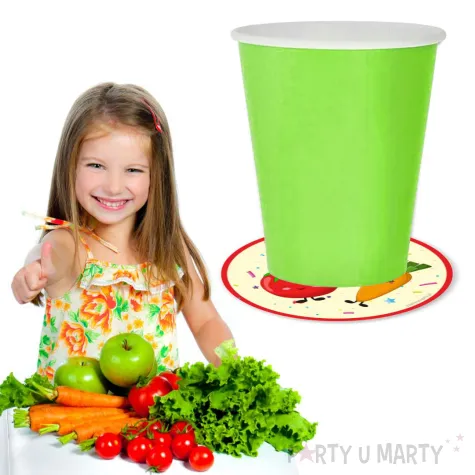 xx podkladki pap warzywa x12