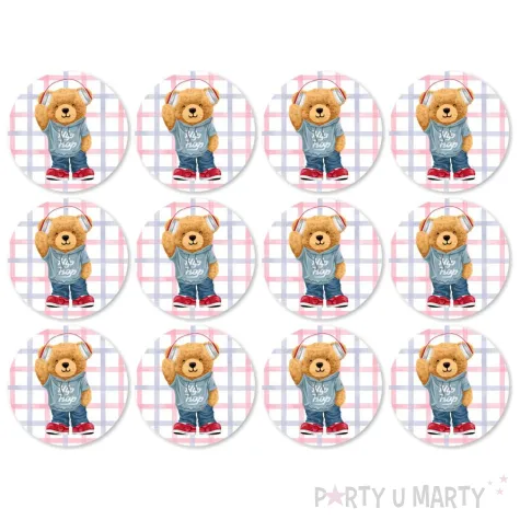 xx podkladki papier misie hip hop