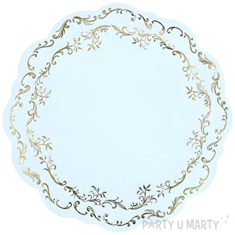 xx podkladki pod talerze ornament blekitny sr 35 5 cm 1 op 6 szt