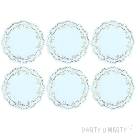 xx podkladki pod talerze ornament blekitny sr 35 5 cm 1 op 6 szt