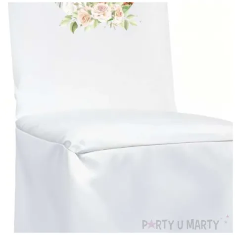 xx pokrowiec na krzeslo komunia dziewczynka i kosciol