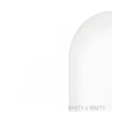 xx pokrowiec na stojak luk 150 cm x 80 cm bialy