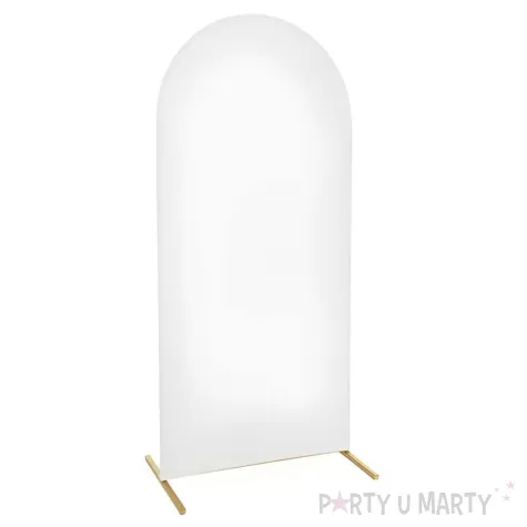 xx pokrowiec na stojak luk 180 cm x 80 cm bialy