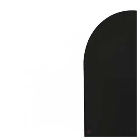 xx pokrowiec na stojak luk 180 cm x 80 cm czarny