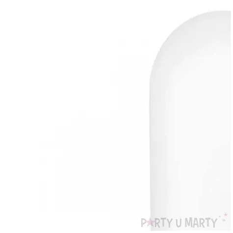 xx pokrowiec na stojak luk 200 cm x 80 cm bialy