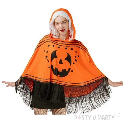 xx ponczo dla doroslych dynia rozm m