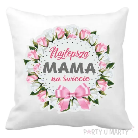 xx poszewka na poduszke najlepsza mama