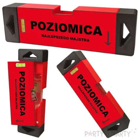 xx poziomica 3d najlepszy majster czerwony