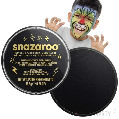 xx ppi sn farba do twarzy 18 ml metaliczna czarna