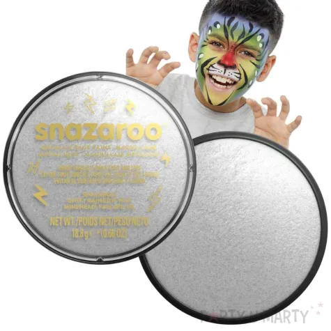 xx ppi sn farba do twarzy 18 ml metaliczna szara