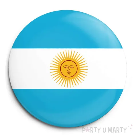 xx przypinka argentyna panstwa swiata