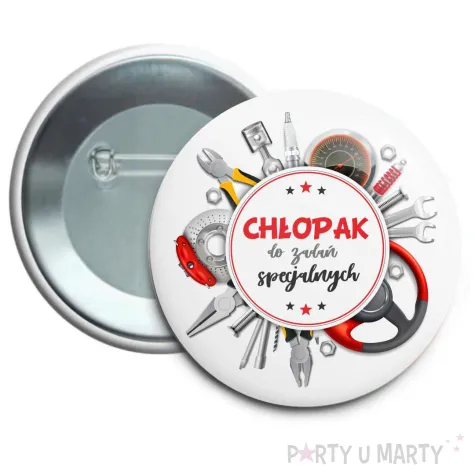 xx przypinka chlopak do zadan specjalnych