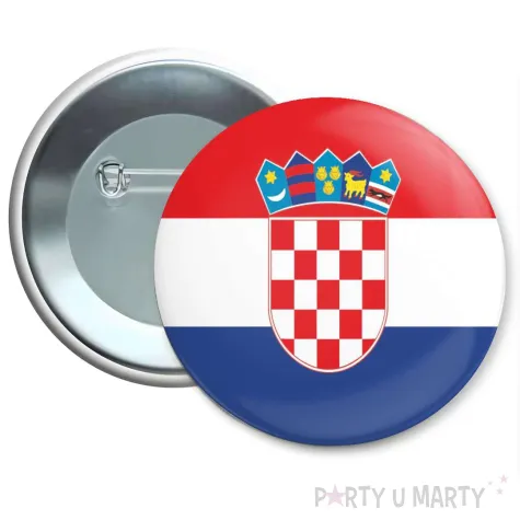 xx przypinka chorwacja panstwa swiata