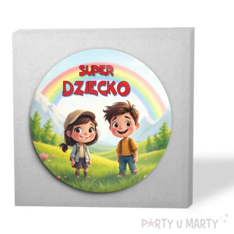 xx przypinka super dzieciak