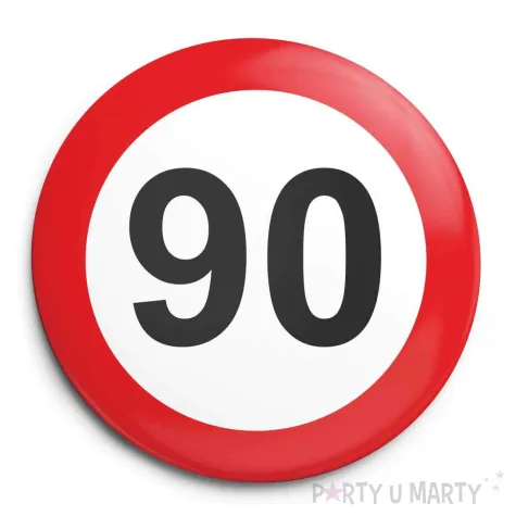 xx przypinka traffic 90