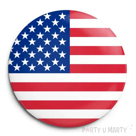 xx przypinka usa panstwa swiata