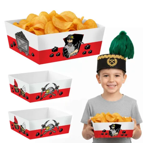 xx pudelka na przekaski barborka 4 szt