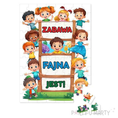 xx puzzle zabawa fajna jest