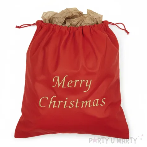 xx red santa sack 60x95 cm