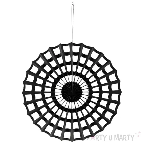 xx rozeta dekoracyjna pajeczyna czarny 50 cm