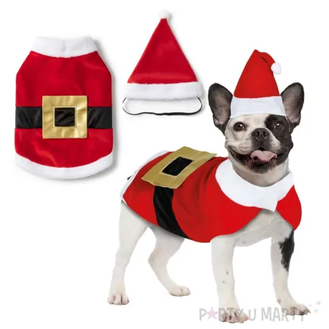 xx santa claus dog size l