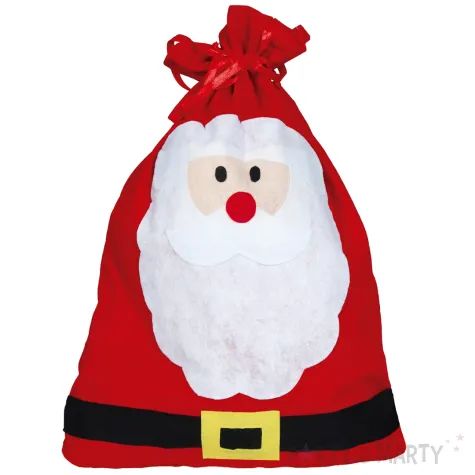 xx santa sack with santa face 50x70 cm