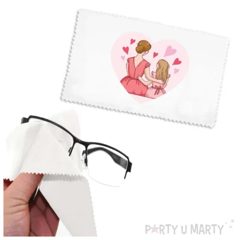 xx sciereczka do okular mama w serduszkach