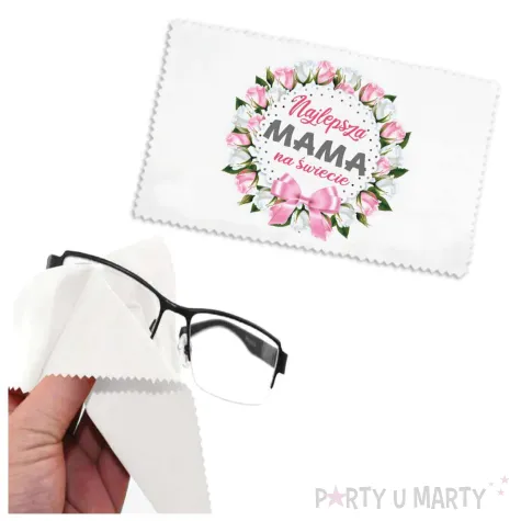 xx sciereczka do okularow najlepsza mama