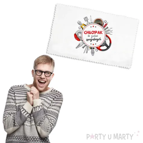 xx sciereczka okularow chlopak do zadan specjaln