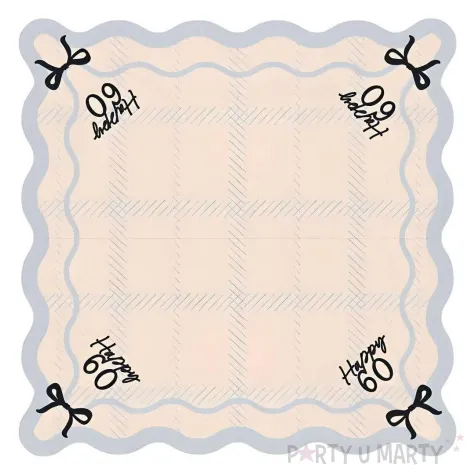 xx serwetki happy 60 33x33 cm mix 1 op 12 szt