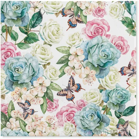 xx serwetki powder garden