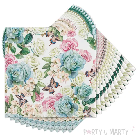 xx serwetki powder garden